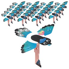 minhwashop 紙喜鵲製作 S2500800, 混合顏色, 20個