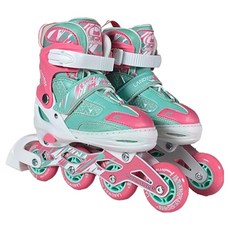 랜드웨이 아동용 레이싱 인라인스케이트, 민트핑크, 1개