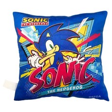 SONIC 音速小子 方型抱枕, 藍色