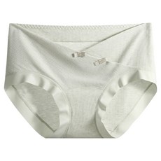 Sonio 女性用蝴蝶結柔軟低腰孕婦內褲