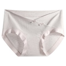 소니오 여성용 리본 소프트 로우 임산부 팬티