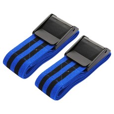 라운듀 BFR 가압밴드 펌핑 근력 팔 운동, 02 블루, 2개