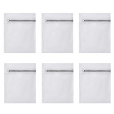 촘촘 튼튼 사각 세탁망 30 x 40cm, 화이트, 6개