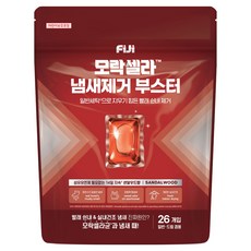 피지 모락셀라 섬유유연제 필요없는 실내건조 냄새제거 부스터 샌달우드향 캡슐세제, 26개입, 1개 26개입, 1개