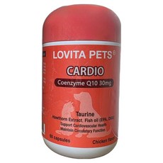 Lovita PETS 愛維他寵物心血管保健膠囊 750mg, 1個, 心臟, 60顆