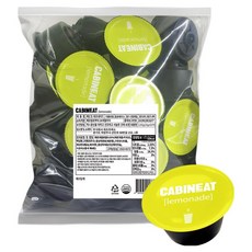 CABINEAT Cabin It 檸檬味膠囊冰茶, 25g, 1個, 50入