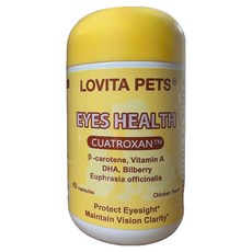 Lovita PETS 愛維他寵物晶亮護眼膠囊 600mg, 1個