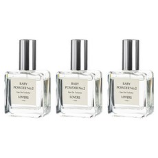 에네스티 러버스 1998 오 드 뚜왈렛 베이비 파우더 No 2, 30ml, 3개