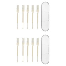 엘로브 콧털 제거기, 10개, 아이보리