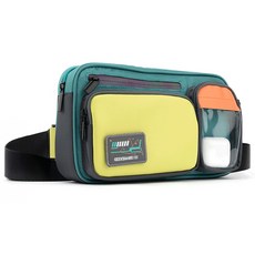 GEEKSHARE 任天堂 Switch 2 復古斜背收納包, 復古, 1個, G-SC-TH-SCCR