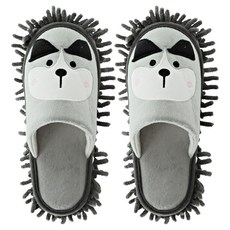 MarketA 狗狗地板清潔拖鞋 L(260~270mm), 灰色, 1個