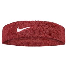 NIKE 耐吉 SWOOSH CLASSIC 頭帶 N1012407656OS, 酒紅色, 1個