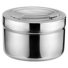 발룬피니 스텐 다용도 위생저 솜통 실버, 1개