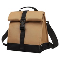 Bonitori 可折疊保溫保冷便當袋, 焦糖色, 1個