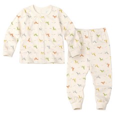 with organic 新生兒用有機四季內衣上下套裝