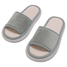 Essential Plus 超細纖維除塵拖鞋 S, 灰色, 1個