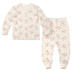 with organic 新生兒用有機四季內衣上下套裝