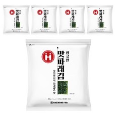 해농 향긋한 맛 파래김 10p, 5개, 20g
