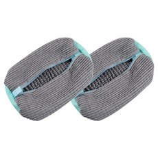 Rich Store 乾淨細緻運動鞋洗衣袋, 2個, 灰色