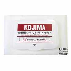 高精寵物 kojima 寵物濕紙巾, 1個, 80個裝