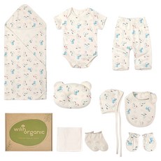 with organic 新生兒馬年夏季彌月禮盒