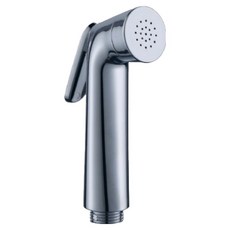 리치스토어 깔끔 모던 욕실 청소 변기 세척 비데 다용도 스프레이건 ABS 스프레이 건 A 5 x 14 cm, 실버, 1개