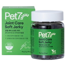 펫세븐 강아지 관절 케어 소프트 져키 90g, 1개, 뼈/관절강화, 90정