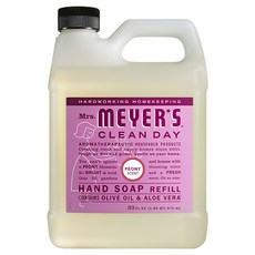 Mrs.MEYER'S 梅耶夫人 香氛洗手乳補充瓶 西洋牡丹, 1瓶, 975ml