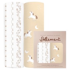 벨몽 뱀부 코튼 속싸개 겸 블랭킷 2종 세트