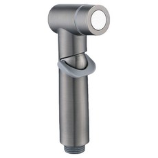 Rich Store 俐落現代浴室清潔馬桶沖洗免治多功能噴槍 ABS噴槍 B 6 x 15 cm, 灰色, 1個