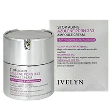 JVELYN Stop-aging 藍甘菊 PDRN 333 安瓶乳霜, 50g, 1個
