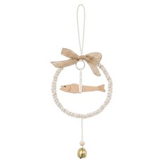 Cocoriyu 緞帶花環辟邪明太魚門鈴, 混合色