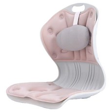 西格傢飾 雲感支撐防駝背美姿坐墊, 雲粉