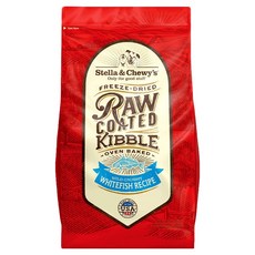 스텔라앤츄이스 강아지 로우 코티드 키블 와일드 코트 화이트피쉬 건식사료, 흰살생선, 10kg, 1개