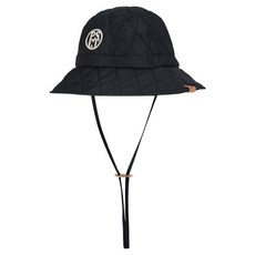 PERSIANCAT 女性用內置耳罩防寒鋪棉高爾夫球帽 P44WCP53, 黑色 (P44WCP53), 1個