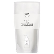 해피바스 pH4.5약산성 쑥 버블 여성청결제 리필, 1개, 300ml
