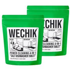 위칙 파워 솔트 식기세척기 세제, 480g, 2개