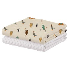 HA Baby Bed 新生兒必備 魔豆毯幼兒毯 寶寶毯/彌月禮/幼兒園午睡毯, 馬戲團