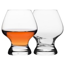 크로스노 쉐이크 브랜디 꼬냑 글래스 스니프터, 2개