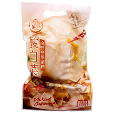 圓頭 金門高粱酒糟酸白菜, 600g, 1個