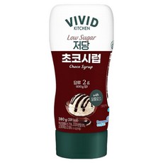 비비드키친 저당 초코시럽, 380g, 1개