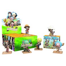 Mighty JaXX Play in the Box 航海王 紮營帽海賊團系列公仔 隨機出貨, 1個
