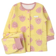 ORGANICMOM 新生兒用Shy棉質長袖內衣上下套裝