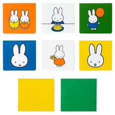 미피 축하카드 6종 x 4p + 봉투 2종 x 12p 세트, 혼합색상, 1세트