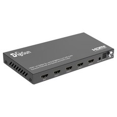 DigiSun 得揚 8K HDMI 2.1 一進四出分配器 + 音訊擷取器 QHA9514, 單一顏色, 1個