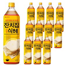 롯데칠성음료 잔치집 식혜, 1.5L, 12개