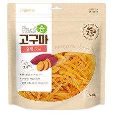 조이펫 강아지 리얼 순 슬림 간식, 600g, 1개, 고구마