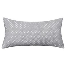 BED&DECO 十字三重靠墊套, 灰色