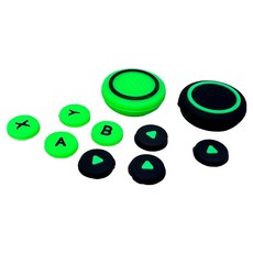 AKiTOMO 阿吉托摩 八按鍵貼 + 搖桿帽, 傳說, 1套, AKSW-329