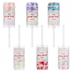 모던앳 컨페티 파티 종이 꽃가루 6종 세트, 혼합색상, 1세트